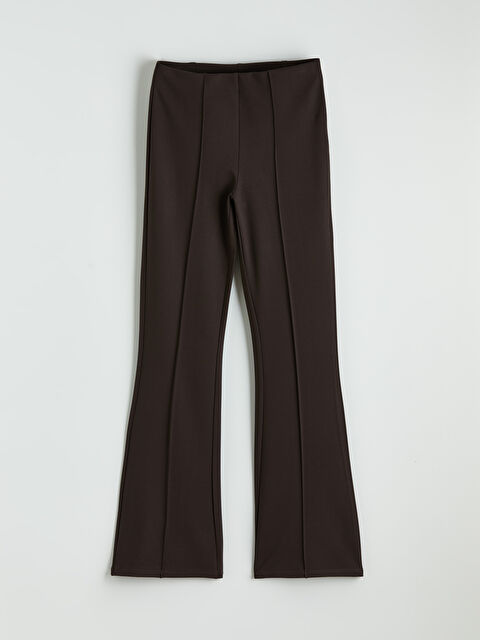 LCWAIKIKI Classic Ekstra Dar Fit İspanyol Paça Kadın Pantolon - S6JH00Z8-ZP7