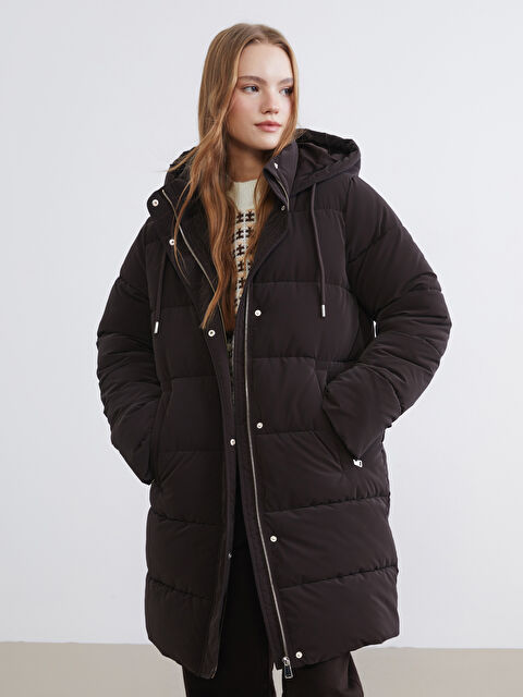 XSIDE Kapüşonlu Kadın Şişme Mont - S6JH82Z8-S7U