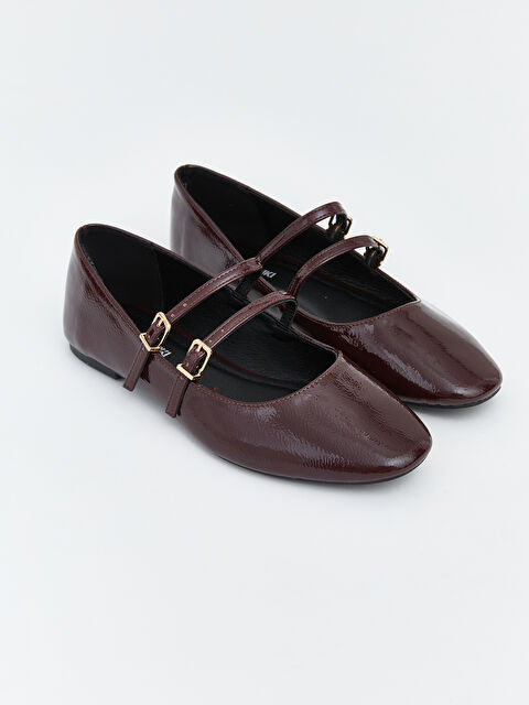 LCW STEPS Woman BORDEAUX Ballet Flats - S6JI20Z8-JKP