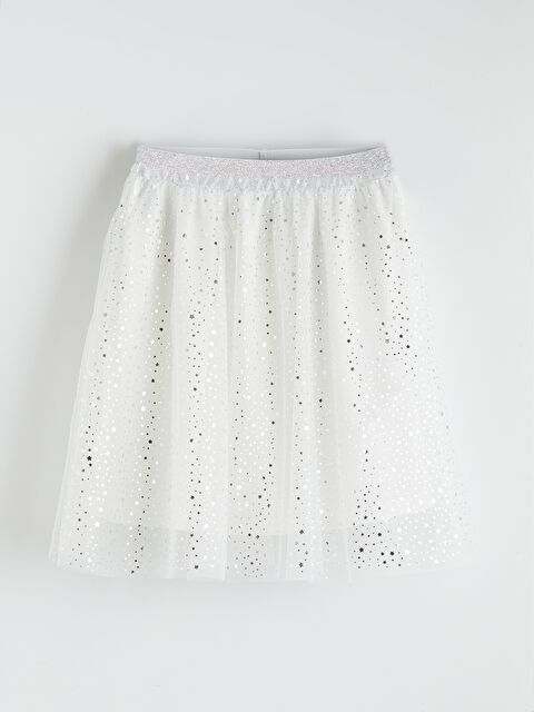 LCW Kids Beli Lastikli Kız Çocuk Tütü Etek - S6JI46Z4-LRA