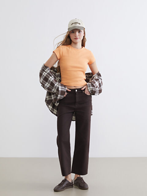 XSIDE Straight Fit Kadın Jean Pantolon - S6JI82Z8-RXF