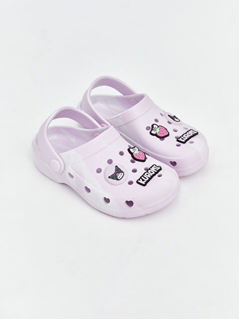 LCW STEPS Kuromi Baskılı Kız Çocuk Plaj Sandaleti - S6JI98Z1-ZXY