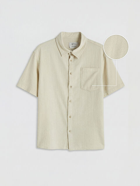 LCW Jeans Loose Fit Erkek Jean Gömlek