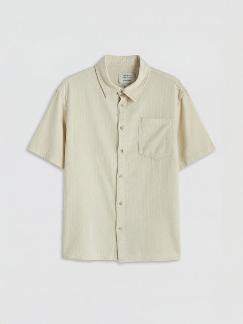 LCW Jeans Loose Fit Erkek Jean Gömlek