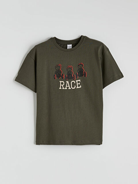 LCW ECO Baskılı Erkek Çocuk Pijama Üst - S6JK20Z1-ZQE