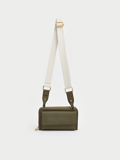 LCW ACCESSORIES Deri Görünümlü Kadın Omuz Çantası - S6JK51Z8-CWH