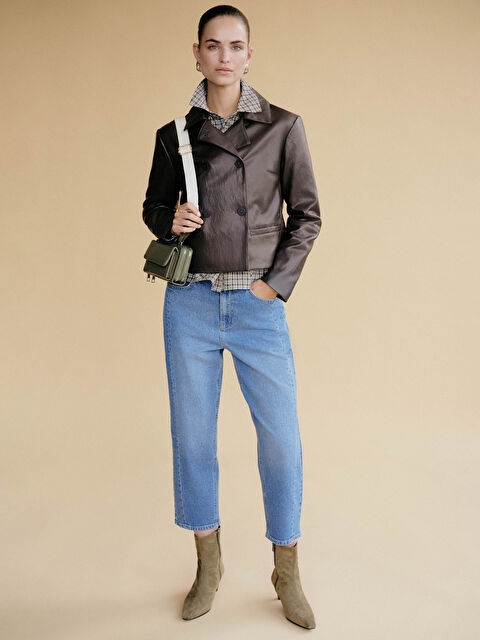 LCW ACCESSORIES Deri Görünümlü Kadın Omuz Çantası - S6JK51Z8-CWH