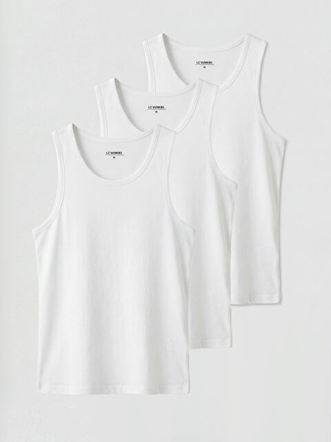 LC WAIKIKI Man WHITE Vest - S6JL23Z8-VC4