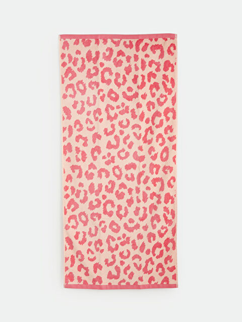 LCW ACCESSORIES Kadın Leopar Desenli Plaj Havlusu 70x150 cm - S6JL35Z8-CS3