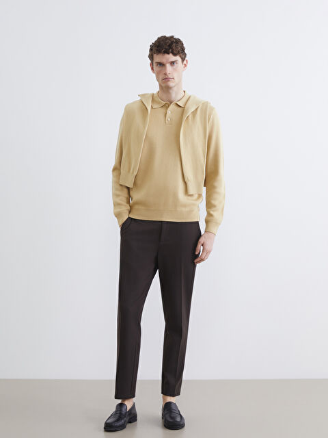 SOUTHBLUE Standart Kalıp Armürlü Erkek Pantolon - S6JM57Z8-HDM