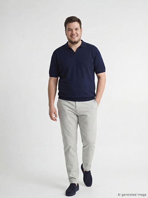 SOUTHBLUE Standart Kalıp Armürlü Erkek Pantolon