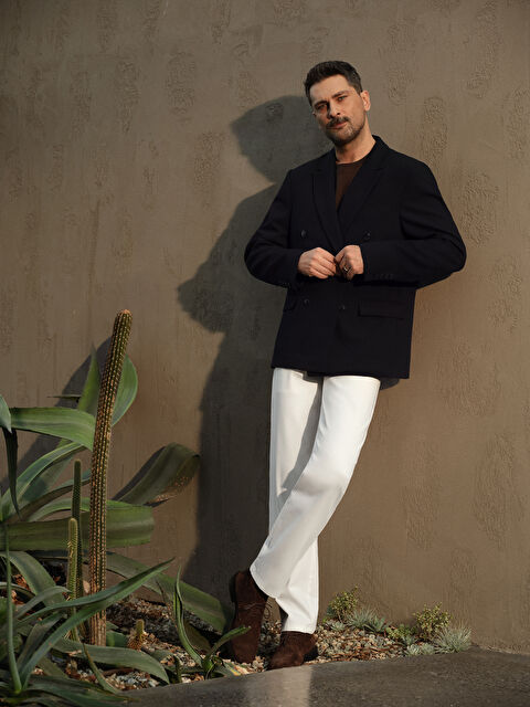 SOUTHBLUE Standart Kalıp Armürlü Erkek Pantolon - S6JN50Z8-13E