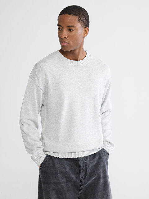 XSIDE Bisiklet Yaka Erkek Triko Kazak - S6JN84Z8-LAL