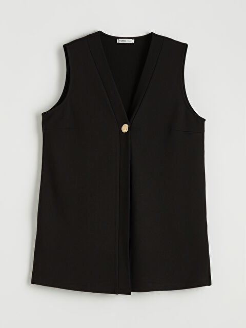 LCW Grace V Yaka Kadın Yelek - S6JO06Z8-CVL