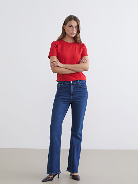 LCW ECO Slim Fit Kadın Jean Pantolon - S6JO13Z8-309