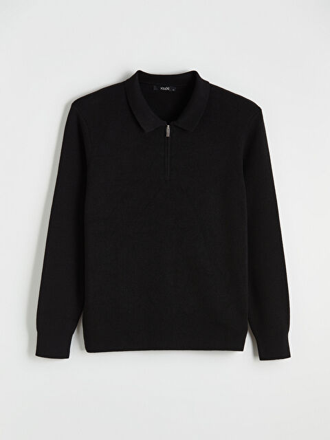 XSIDE Polo Yaka Erkek Triko Kazak - S6JO17Z8-CVL