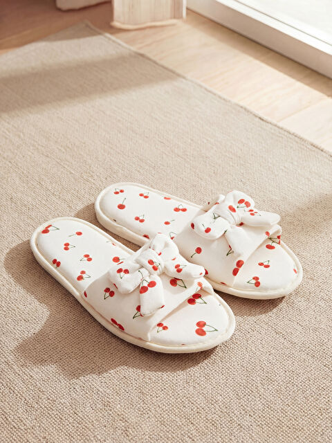 LCW HOME Fiyonk Detaylı Kadın Ev Terliği - S6JO21Z8-LRA