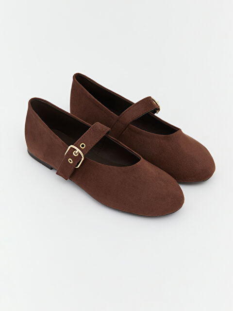 LCW STEPS Deri Görünümlü Kadın Babet - S6JO24Z8-RKQ