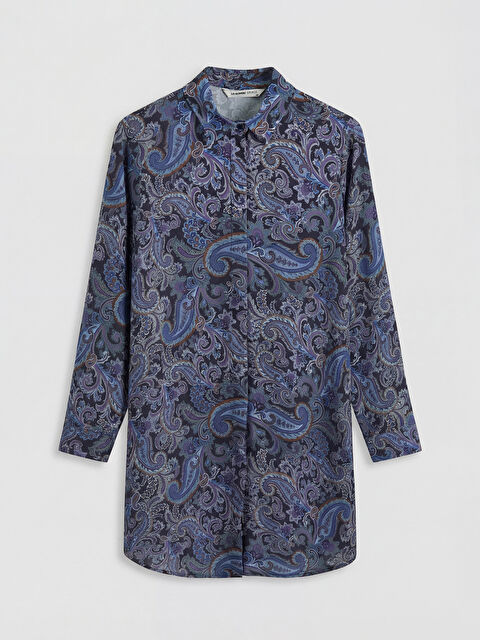 LCW Grace Desenli Kadın Gömlek Tunik	 - S6JO34Z8-LSG