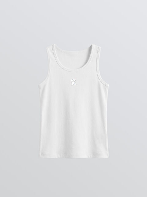 LCW Kids Baskılı Kız Çocuk Atlet