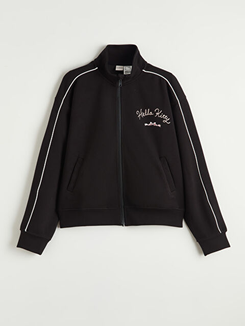 LCW Kids Hello Kitty Printed Girls' Zip-Up Sweatshirt - S6JO76Z4-CVL