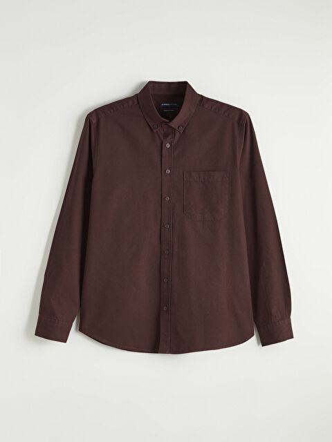 LCWAIKIKI Classic Regular Fit Gabardin Erkek Gömlek - S6JO80Z8-ZQ4