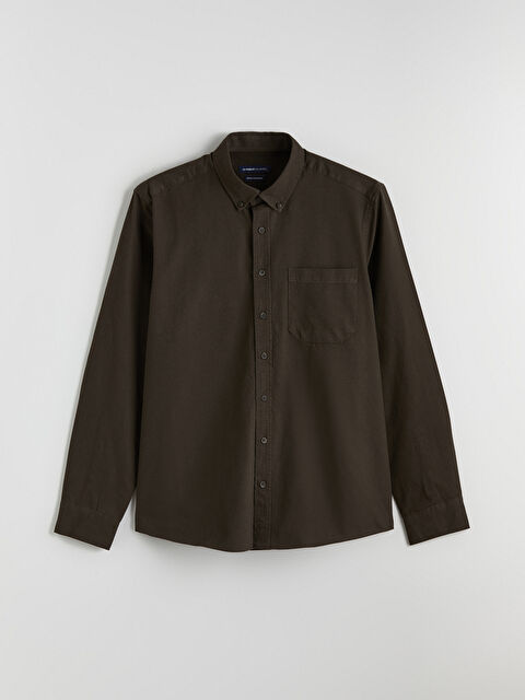 LCWAIKIKI Classic Regular Fit Gabardin Erkek Gömlek - S6JO80Z8-ZQD