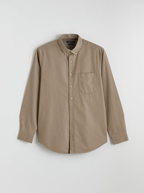 LCWAIKIKI Classic Regular Fit Gabardin Erkek Gömlek - S6JO80Z8-ZQL