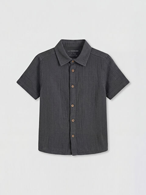 LCW Kids Müslin Erkek Çocuk Gömlek - S6JP13Z1-HEF