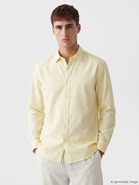 LCW Vision Standart Kalıp Erkek Gömlek