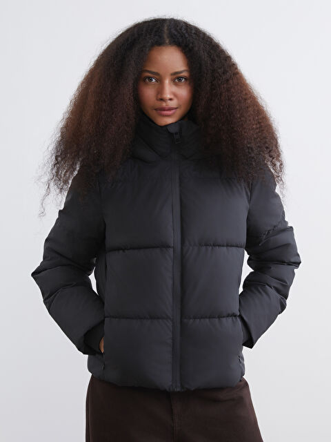 XSIDE Kapüşonlu Kadın Şişme Mont - S6JP57Z8-CVL