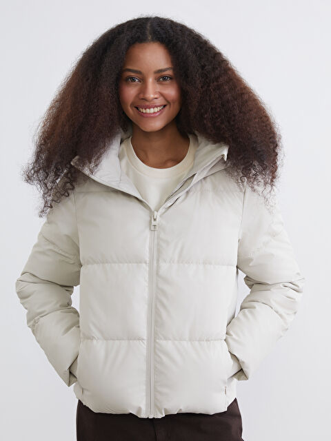 XSIDE Kapüşonlu Kadın Şişme Mont - S6JP57Z8-YC3