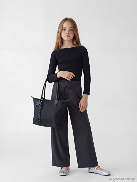 LCW ACCESSORIES Çift Saplı Kız Çocuk Omuz Çantası - S6JP81Z4-CVL