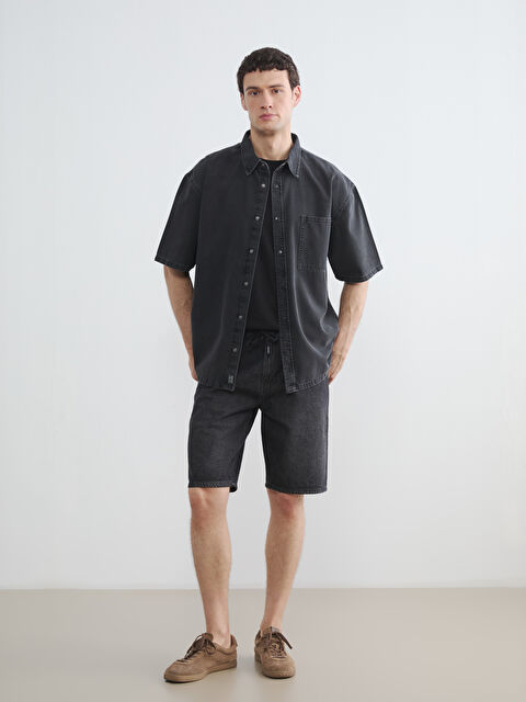 LCW Jeans Regular Fit Men's Denim Shorts