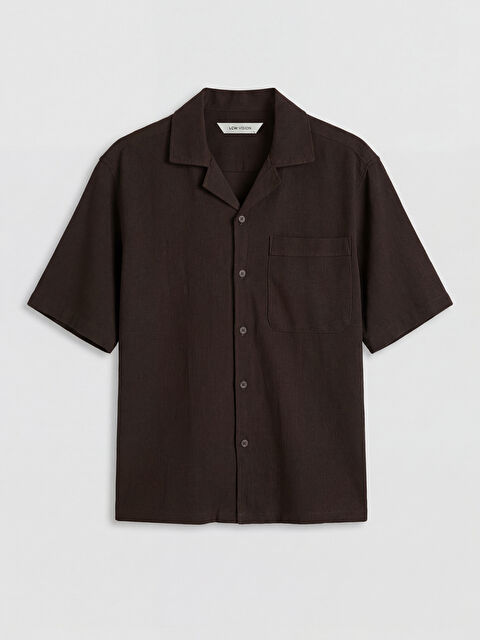 LCW Vision Regular Fit Resort Yaka Erkek Gömlek - S6JQ17Z8-CT9