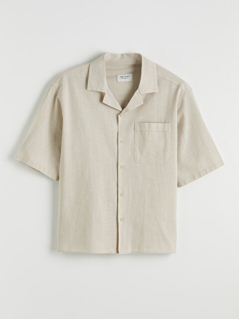 LCW Vision Regular Fit Resort Yaka Erkek Gömlek - S6JQ17Z8-DS3