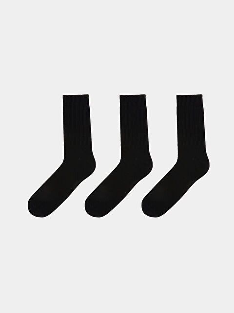 LCW ACCESSORIES Chaussettes de cheville NOIR Homme - S6JQ26Z8-HEG