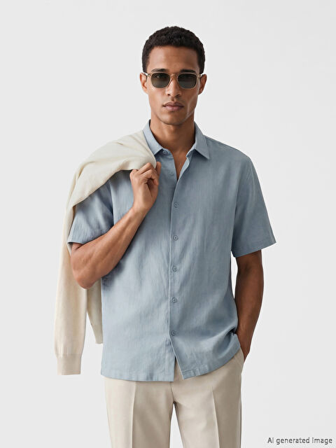 LCW Vision Regular Fit Erkek Gömlek