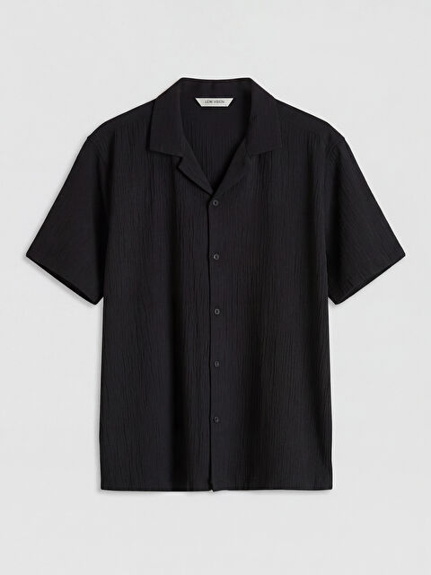 LCW Vision Regular Fit Krinkle Erkek Gömlek - S6JQ96Z8-CVL