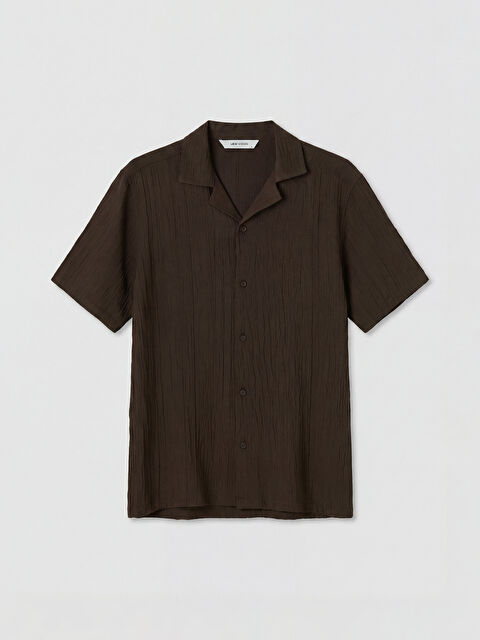 LCW Vision Regular Fit Krinkle Erkek Gömlek