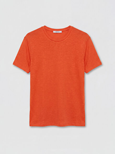 LC WAIKIKI Žena NARANČASTA Majica kratkih rukava