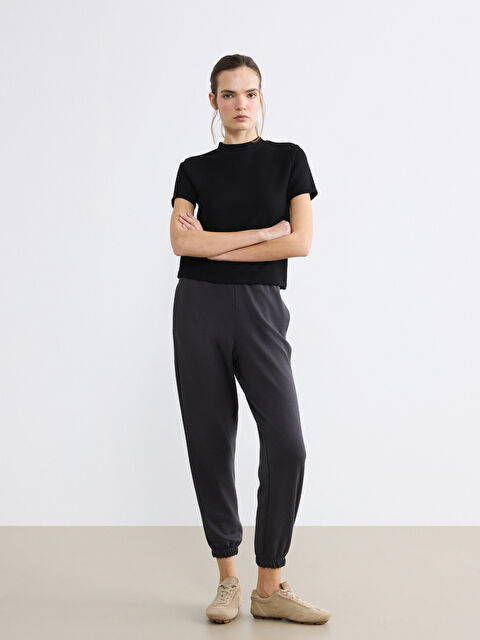 LCW Vision Beli Lastikli Kadın Jogger Eşofman Altı - S6JS74Z8-HGG