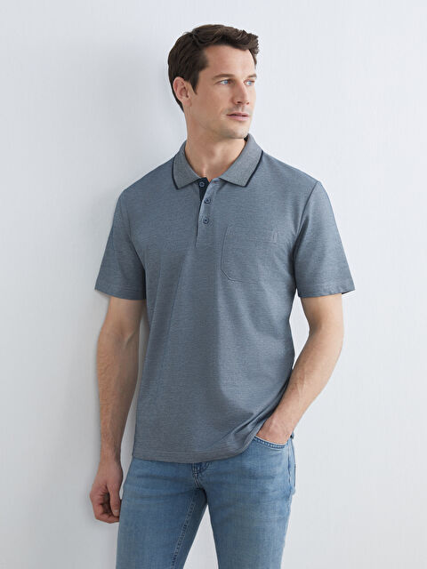 LCW ECO Polo Yaka Erkek Tişört - S6JS98Z8-MLC