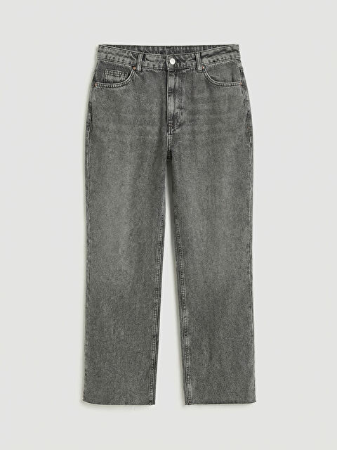 XSIDE Straight Fit Kadın Jean Pantolon - S6JT64Z8-YDU