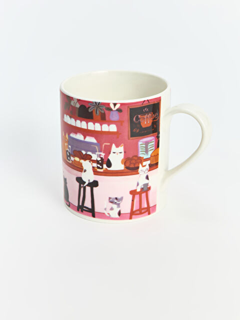 LCW HOME Kedi Baskılı Seramik Kupa 290 ml - S6JT75Z8-F9C