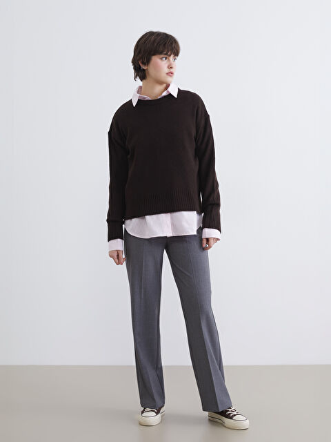 XSIDE ქალი რუხი შარვალი - S6JU26Z8-LAL