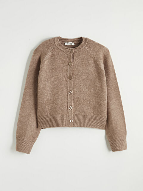 LCW Vision Bisiklet Yaka Kadın Triko Hırka - S6JV70Z8-ELJ