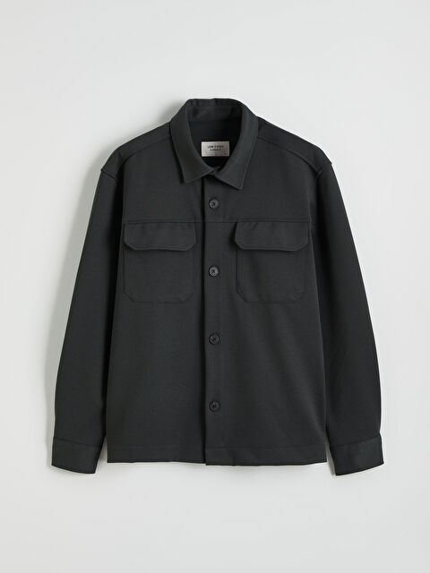 LCW Vision Regular Fit Erkek Gömlek Ceket - S6JV91Z8-1DV