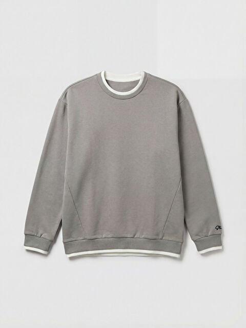 XSIDE Man GREY Sweatshirt - S6JY23Z8-S94