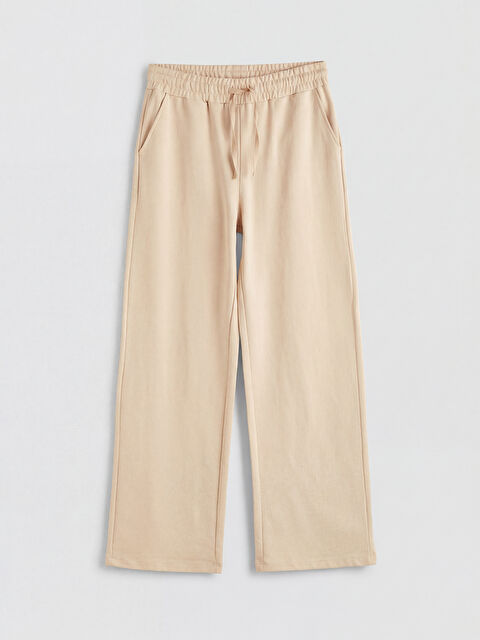 LC WAIKIKI Beli Lastikli Geniş Paça Kadın Eşofman Altı	 - S6JY80Z8-G5N